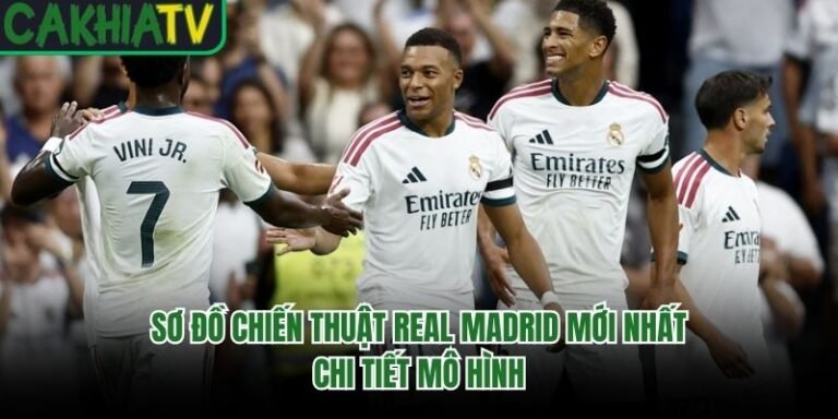 Sơ Đồ Chiến Thuật Real Madrid Mới Nhất - Chi Tiết Mô Hình