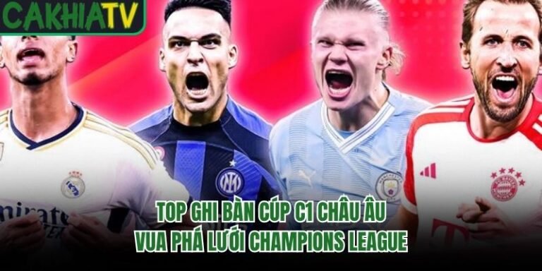 Top Ghi Bàn Cúp C1 Châu Âu - Vua Phá Lưới Champions League